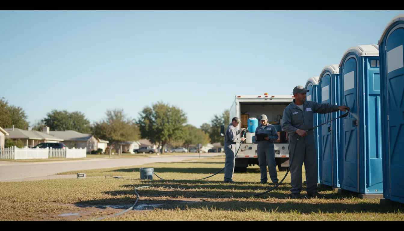 Long-Term Portable Toilet Rental in Santee, CA near me